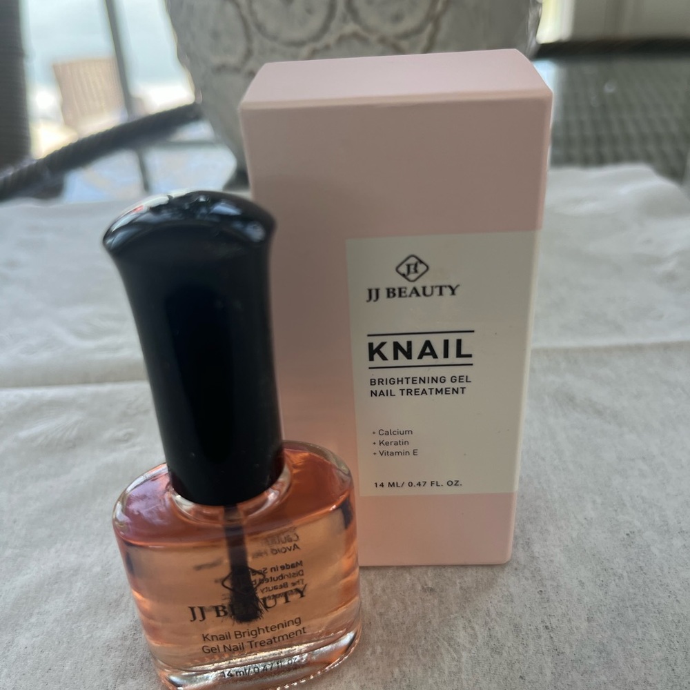Knail Brightening Gel Nail Treatment - Peach